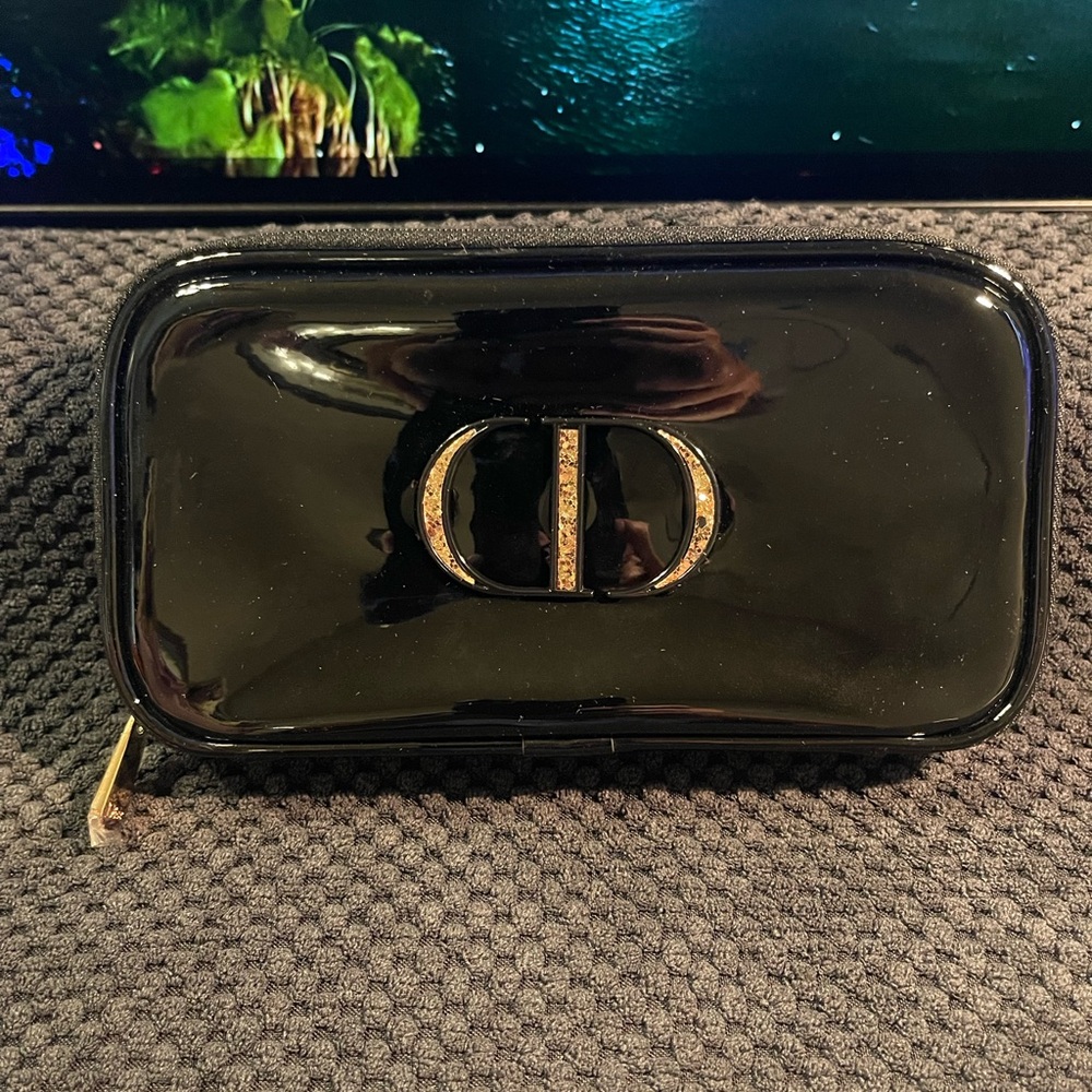 Dior Black Patent Leather Accessory